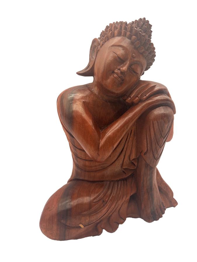 Handgeschnitzte Design Deko-Skulptur Buddha L