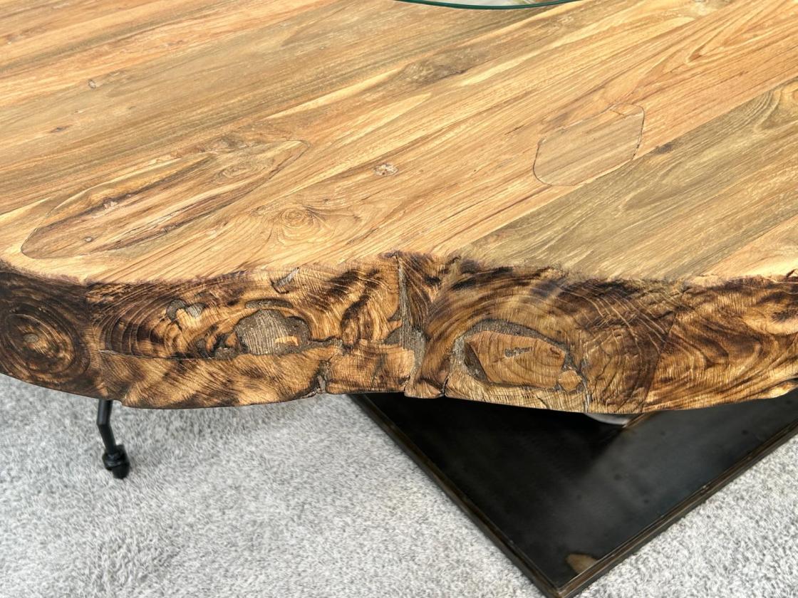 Massiver Holztisch Fusion für 8-10 Personen