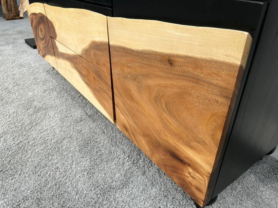 Massivholz Sideboard Anrichte Black Forest 180 cm