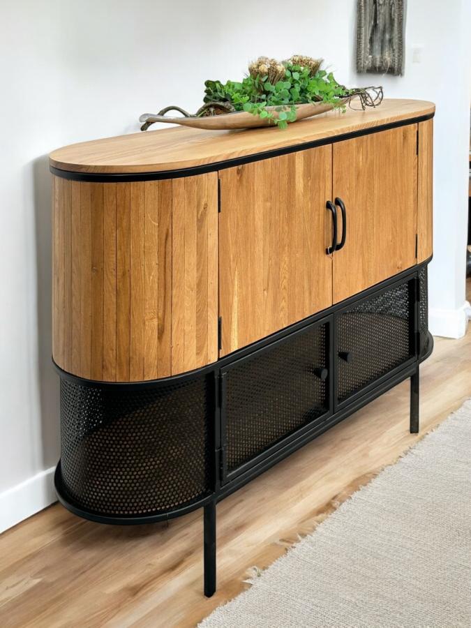 Sideboard aus Eiche Manhattan