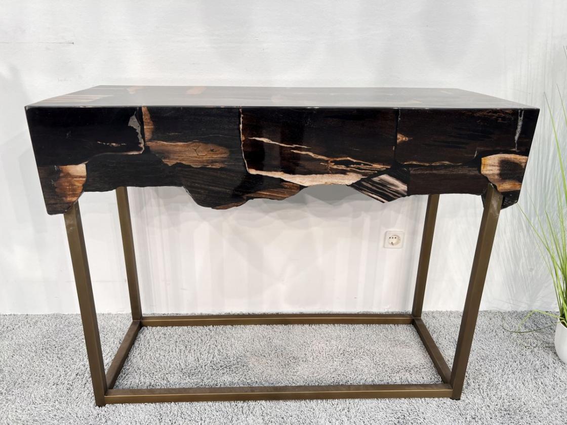 Sideboard aus versteinertem Holz "Stone Age" 100 cm