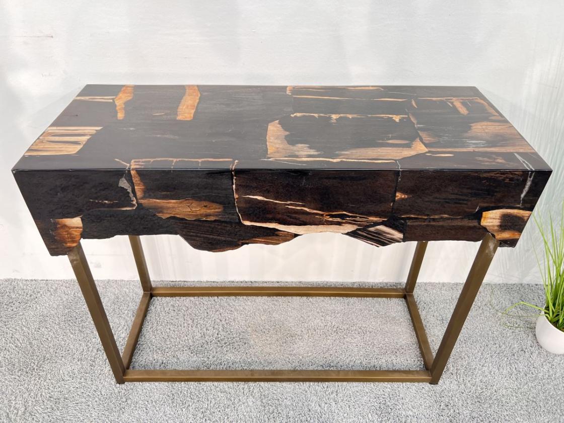 Sideboard aus versteinertem Holz "Stone Age" 100 cm