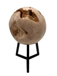 Dekoration aus Naturstein "Kugel Stone Age S" ca. Ø 15 cm x H25 cm ähnl. Abbildung