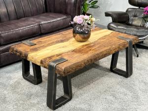 Couchtisch aus Holz Elements 100-80cm