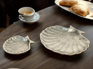 2er-Set Dekoschalen "SHELL" :: Format 12,5 cm & 23 cm