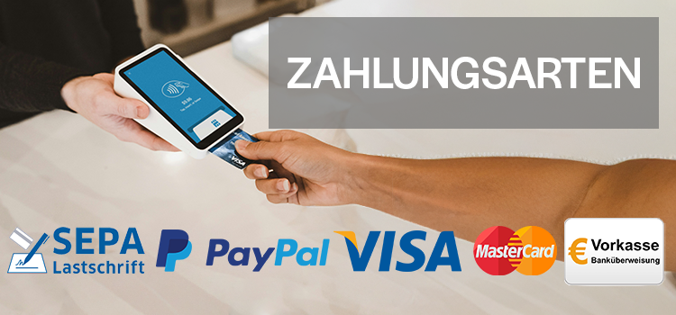 Zahlungsarten Zahlungsarten